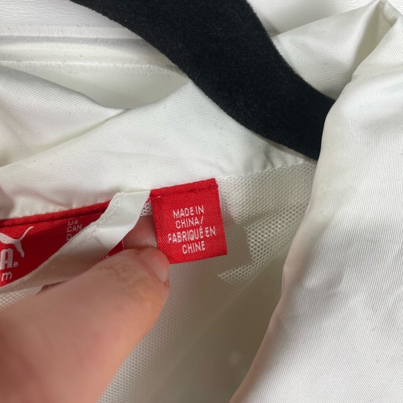 Puma White Light Jacket Large Women’s - Picture 5 of 12
